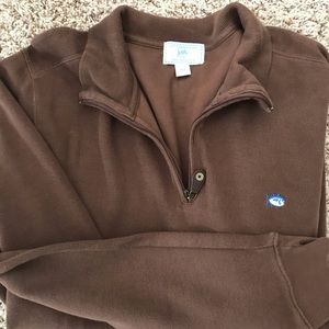 Southern Tide zip sweater